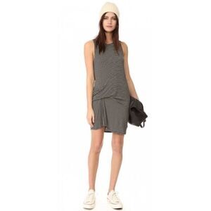 Riller & Fount REVOLVE Rocky Striped Modal Tank Shirt Dress Pinched Small